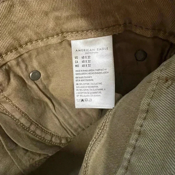 Men’s Size 40/32 American Eagle Athletic Skinny Pants NWT - Picture 5 of 9